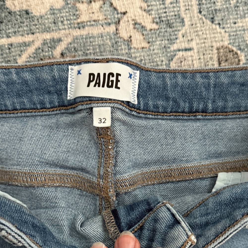 PAIGE Cindy straight leg ankle Jean.  Size 32 excellent condition - Picture 2 of 4
